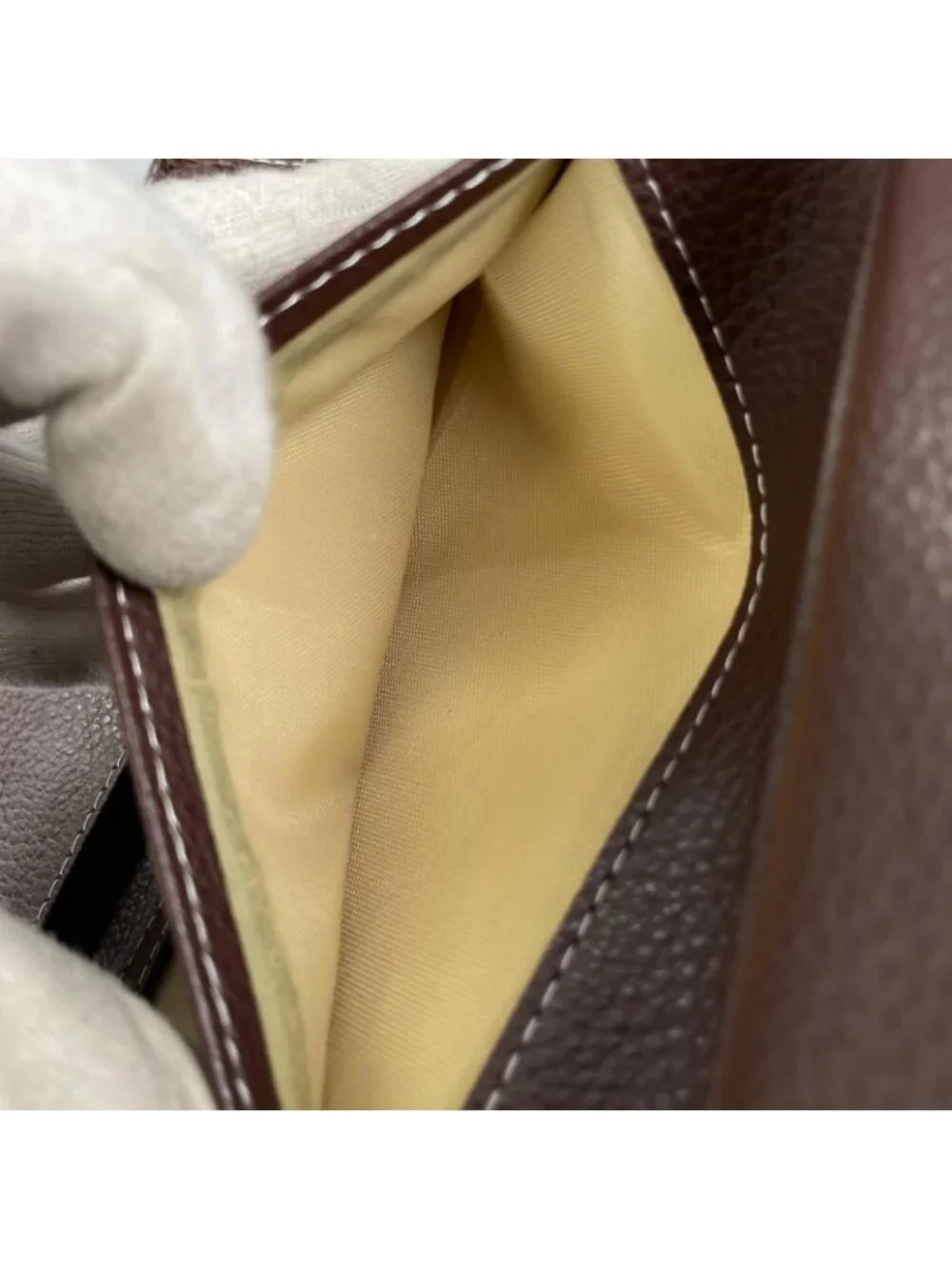 Loewe Wallet Leather Brown